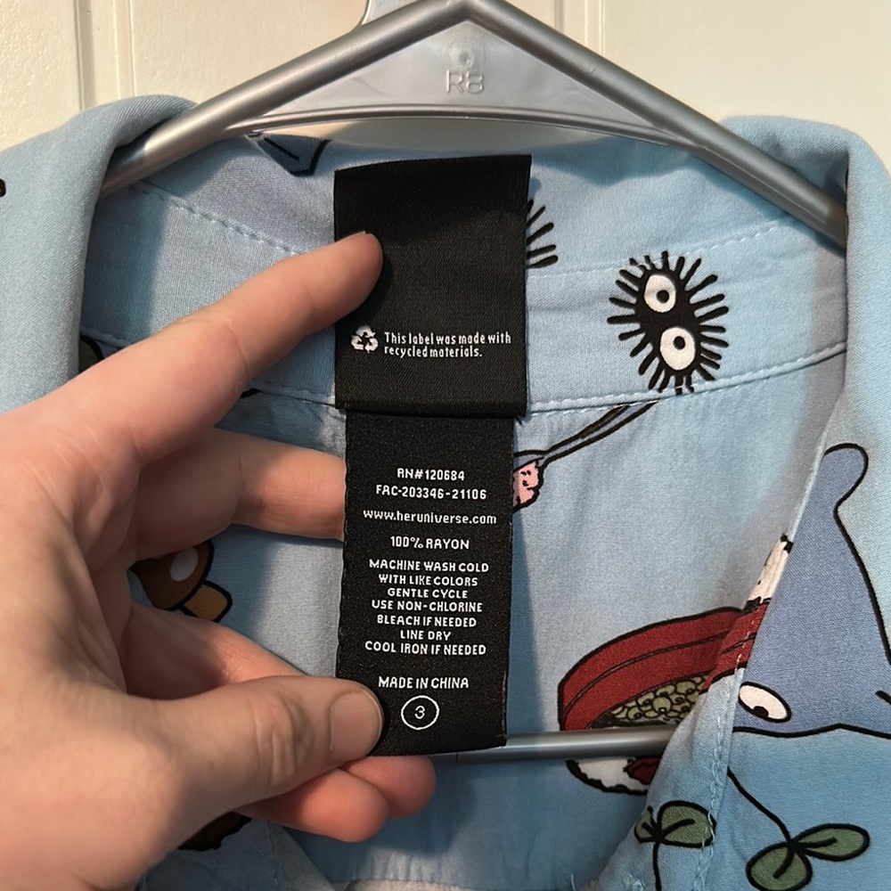 My Neighbor Totoro Casual Button-Up - Picture 4 of 6